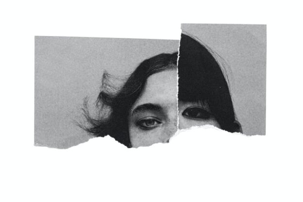 Photo by Elina Araja which was obtained by Pixels.com. The image is of half a face of a teenage girl that is placed next to another half of a face of another girl to make it look like they are the same person.